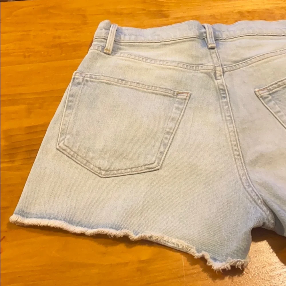 FRAME Denim Distressed Le Vintage Jean Short